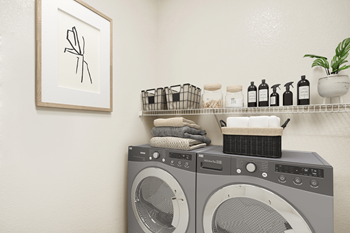 Washer & dryer connections